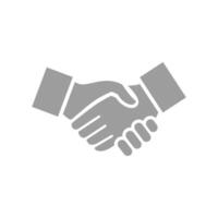 shake hands icon vector design template