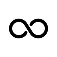 infinity icon vector design template