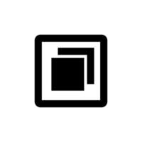 restore down icon vector design template