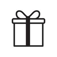 gift box icon vector design template