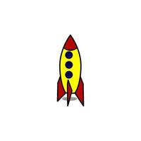 rocket icon design vector template