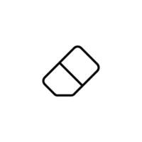 eraser icon vector design templates simple