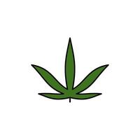 hemp icon vector design templates simple