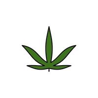 hemp icon vector design templates simple