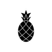 piña icono diseño plantillas sencillo vector