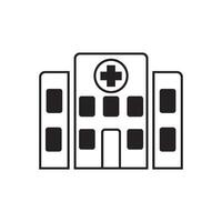 hospital icon vector design template