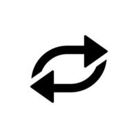 repeat icon design vector template