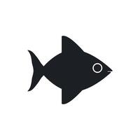 fish icon vector design template