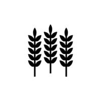 trigo icono vector diseño plantillas