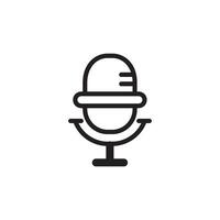 microphone icon vector design templates