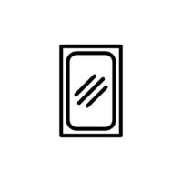 mirror icon vector design templates simple