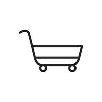 shopping cart icon design vector templates