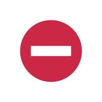 traffig danger and stop and parking  icon vector design template