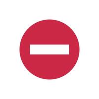 traffig danger and stop and parking  icon vector design template