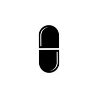 capsules and pills icon vector design template