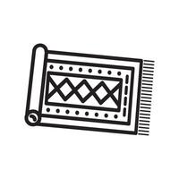 carpet icon vector design template