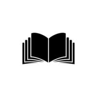 open book icon vector design template simple