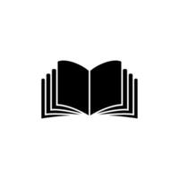 open book icon vector design template simple