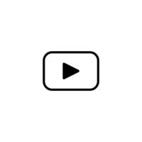 video icon vector design templates