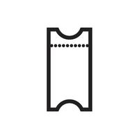 ticket icon vector design templates