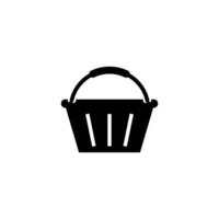 shopping basket icon vector design templates