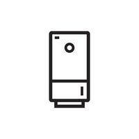 refrigerator icon vector design template