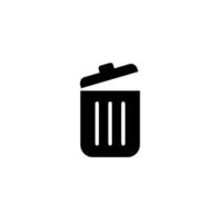 trash icon vector design templates