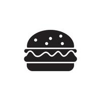hamburguesa icono vector diseño plantillas