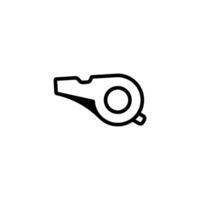 whistle icon vector design templates