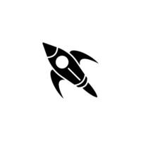 rocket icon design vector template