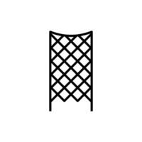 trellis icon vector design templates