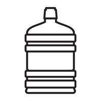 gallons and  bottle icon vector design template