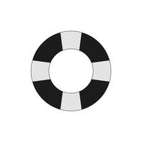 lifebuoy icon vector design template