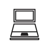 laptop icon vector design template