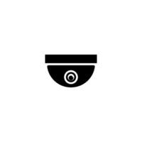 Dome CCTV Security Camera Icon vector design templates