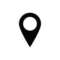 location  map pin icon vector design template