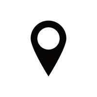 location  map pin icon vector design template