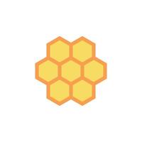 honey comb icon vector design template