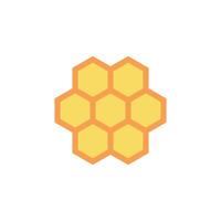 honey comb icon vector design template