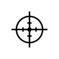 target icon vector design template