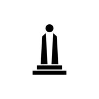 monument icon vector design templates