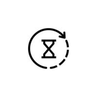 pending icon vector design template