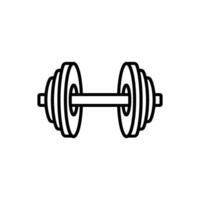 barbell icon vector design templates