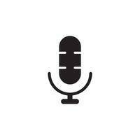 microphone icon vector design templates
