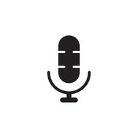 microphone icon vector design templates