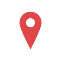 location  map pin icon vector design template