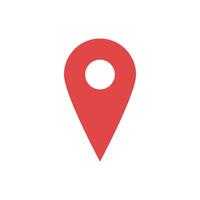 location  map pin icon vector design template