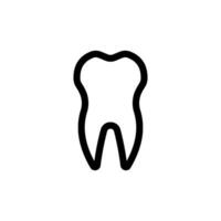 tooth icon vector design templates