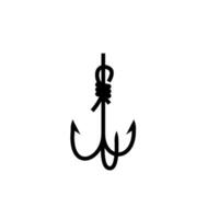 fish hook icon vector design templates