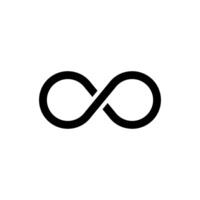 infinity icon vector design template